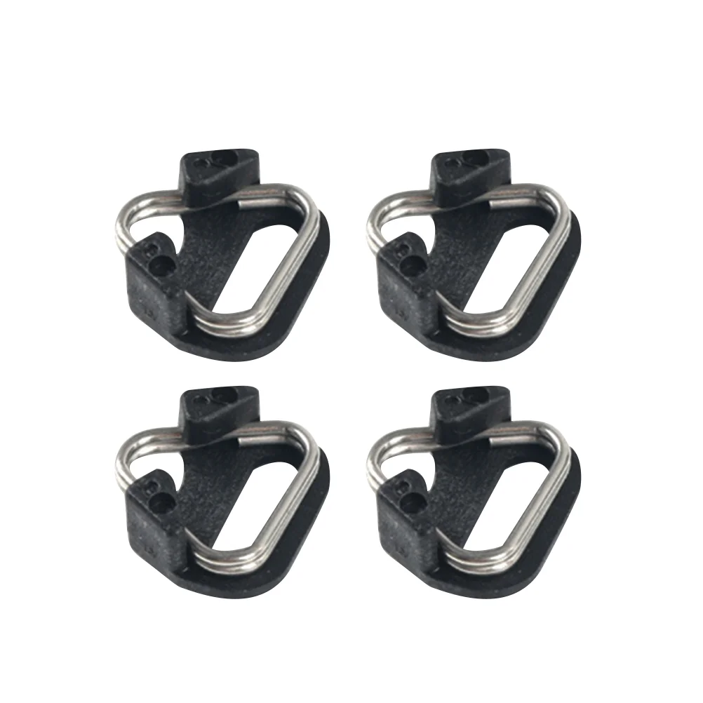 

4 PCS Camera Strap Triangle Ring Metal Buckle Stainless Steel Adapter Micro Single