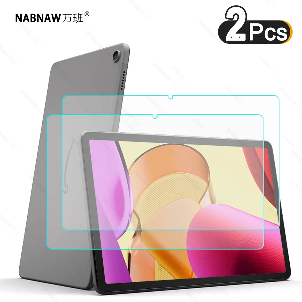 2 Pieces Scratch Proof HD Tempered Glass Screen Protector For Amazon Fire Max 11 Tablet 13th Gen 2023 Screen Protective Film