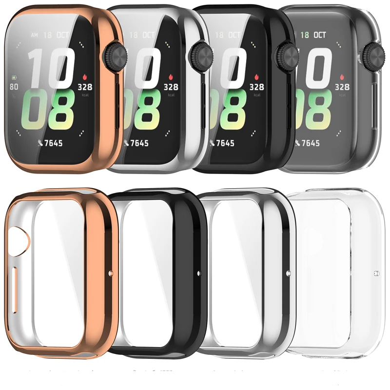 Protector Case For Huawei Honor Watch5 Cover Coverage Silicone TPU Bumper Screen Protection Full SmartWatch Accessories