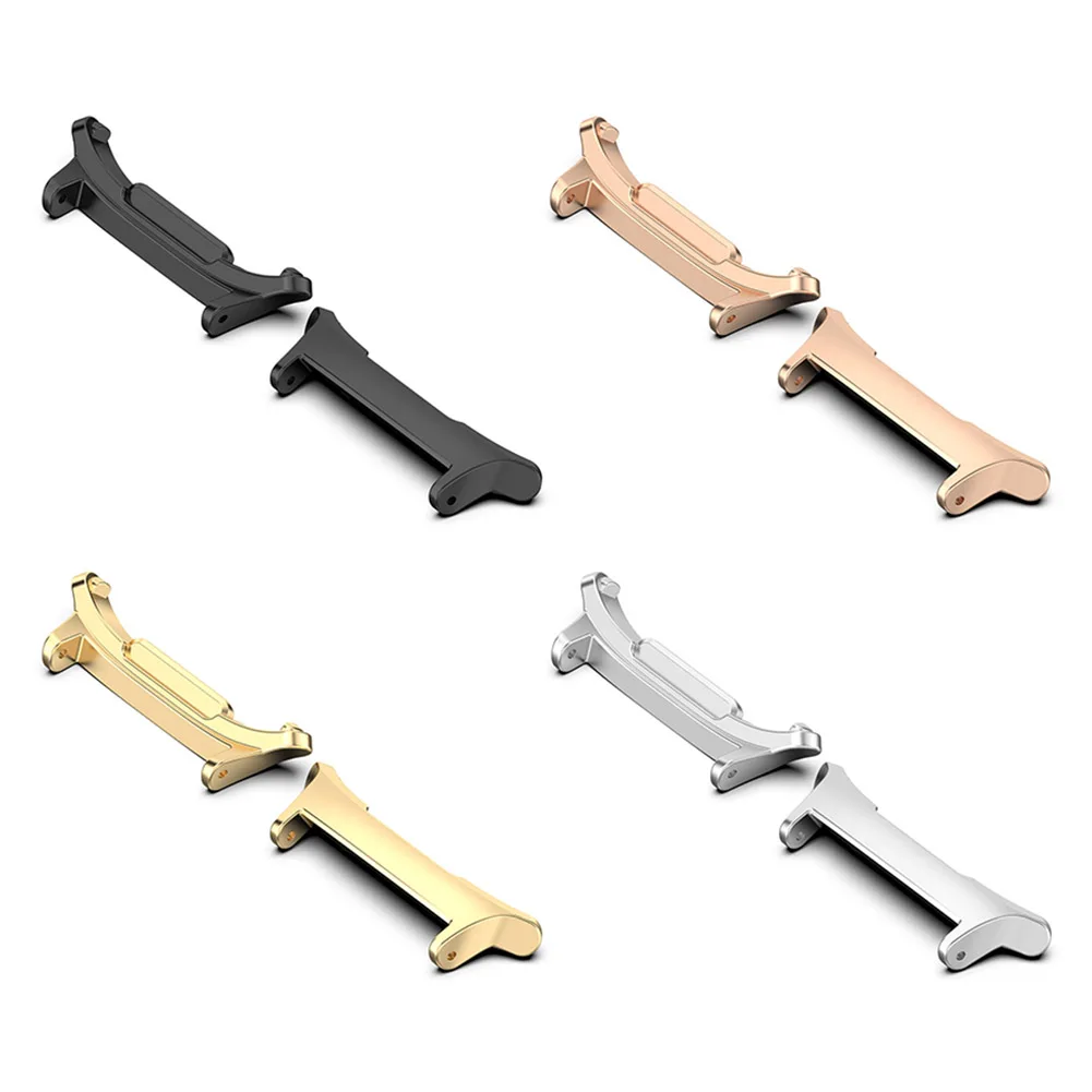 2 PCS Adapter Metal Watchband Connector Stainless Steel Watch Band Connector Adapter for Samsung Galaxy Watch 7 Ultra 47mm Watch