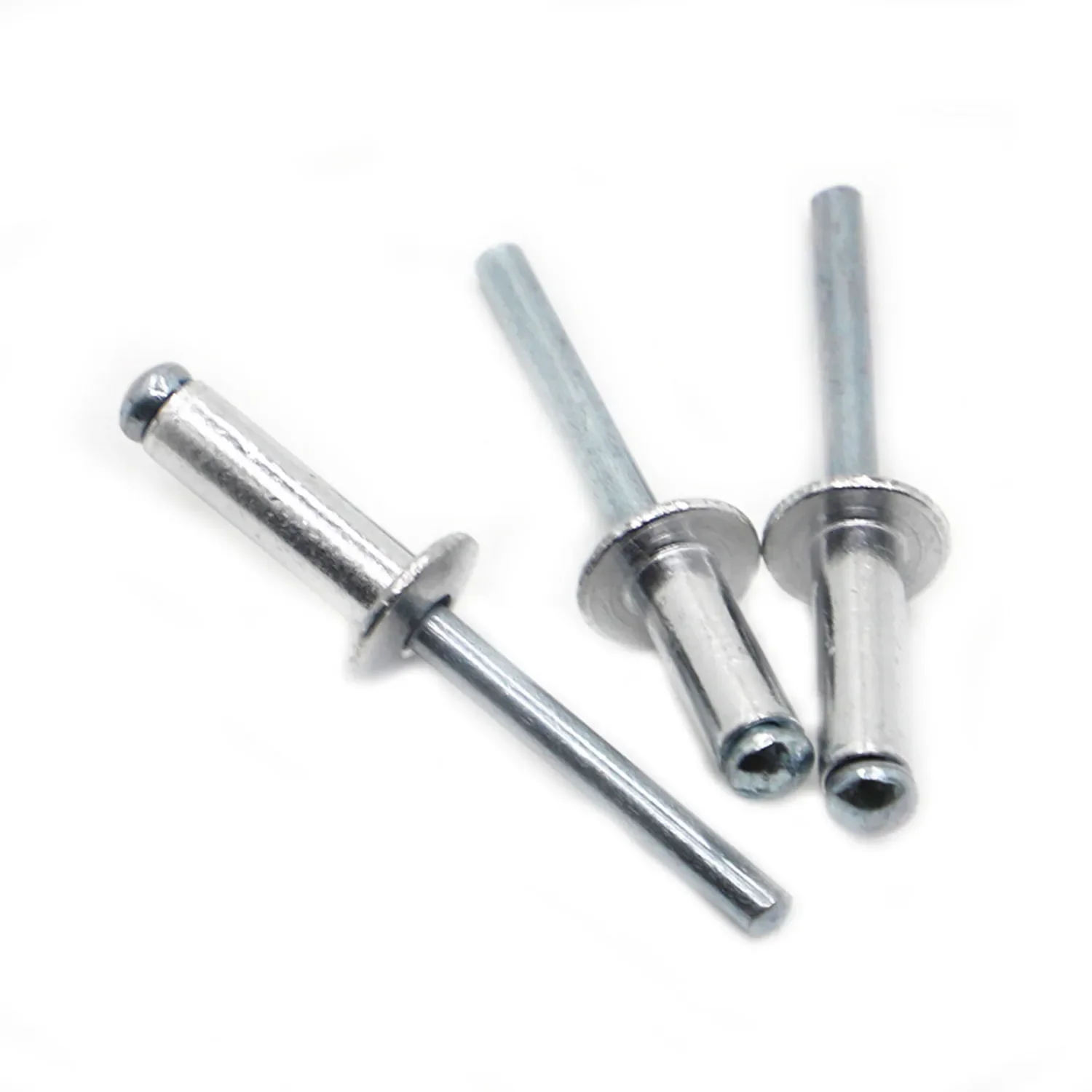 GB12618 Alluminio Mushroon Testa Rottura Mandrino Rivetti Ciechi M2.4 M3.2 M4 M5 M6 Nail Pop Rivetto Per Mobili Auto Aerei
