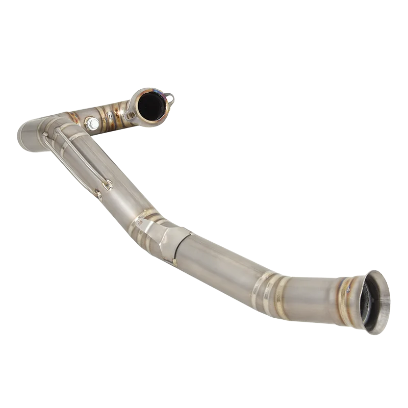 For KTM 690 SMC Enduro R 2019-2024 Husqvarna 701 Supermoto 2021 - 2024 Motorcycle Exhaust Escape Titanium Alloy Front Link Pipe