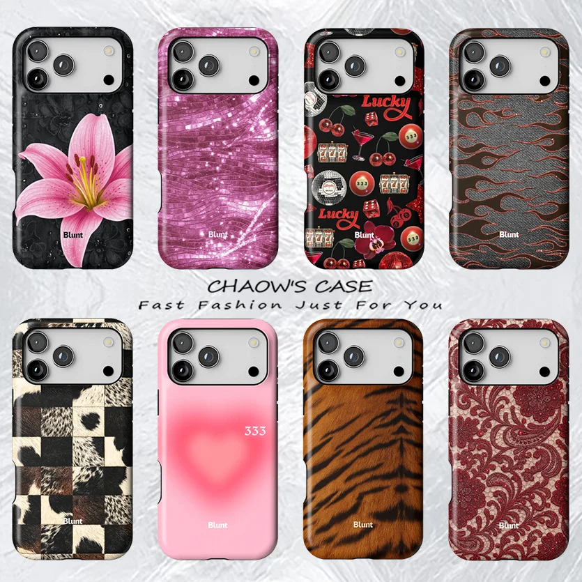 

Luxury Blunts Lucky Retro Collage Phone Case for iPhone 17 17e 16e 16 15 14 13 12 11 Air Pro Max Plus Double-layer Back Cover