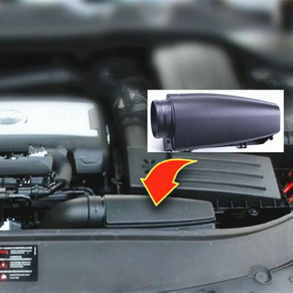 Qty3 Engine Air Intake Duct Black Set for Audi A3 TT VW Golf Mk5 Mk6 Eos CC Caddy 1K0 805 971C9B9 1K0 805 962E 1K0805965J9B9