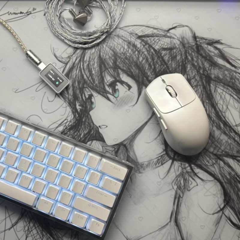 

Беспроводная мышь VGN Dragonfly King 2.4G, настраиваемая, легкая (54 г), с сенсором PAW3950, 0.125 мс, эргономичная, для игровых клавиатур и аксессуаров