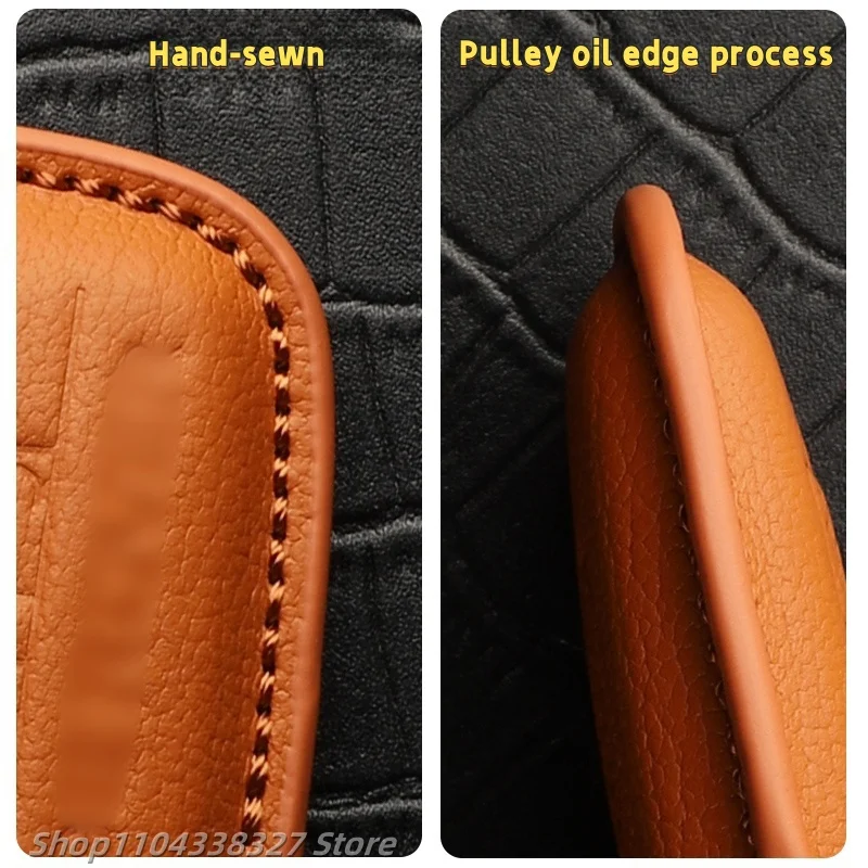 For Land Rover leather key case found Guardian Shell Freelander 2 Range Rover Goatskin Premium Key Case