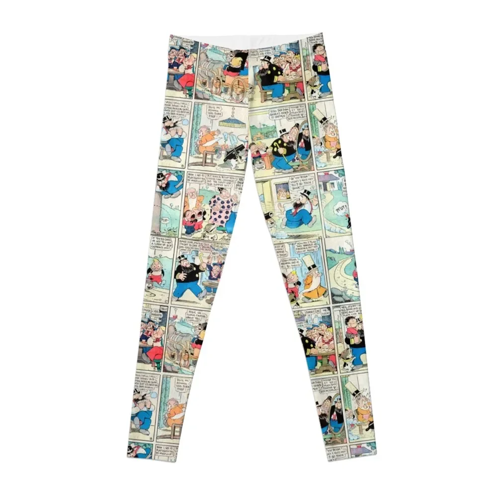 

Old comic strip Leggings legings for fitness sport pants Womens Leggings