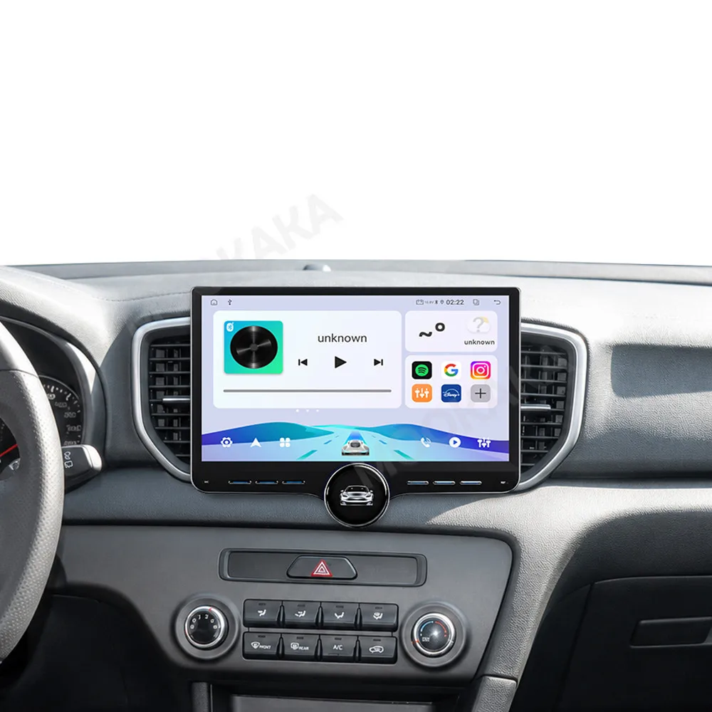 HD Screen 11.5'' Carplay Single knob Android Auto audio For Kia KX5 2016 Multimedia Navigation Stereo Receiver player Head Unit