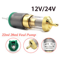 22ml/28ml Feul Pump Car Air Heater Diesel Pump For 12V/24V 1KW-5KW Webasto Eberspacher Car Air Parking Heater Accessories