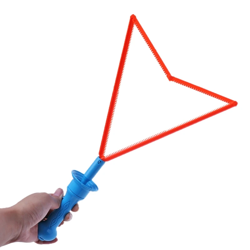 Neues 42-cm-Blasenstäbchen, großer Seifenblasenstab, Outdoor-Spiel für Kleinkinder, Handgriff-Blasenmacher, Sommer-Geschenkset