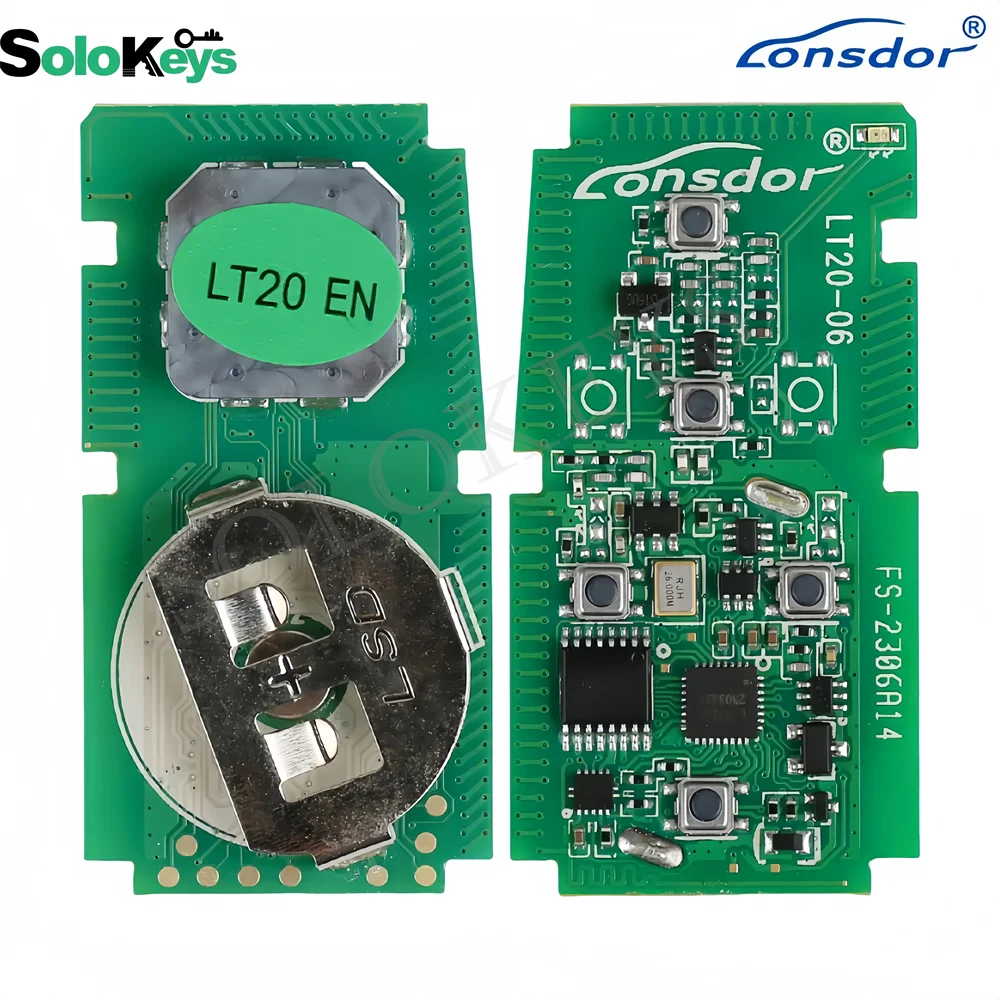 SOLOKEYS Lonsdor LT20-06 Board 5380 0120 8A 4D Chip For Toyota Previa Alphard Vellfire Smart Key Remote For K518ISE K518S KH100