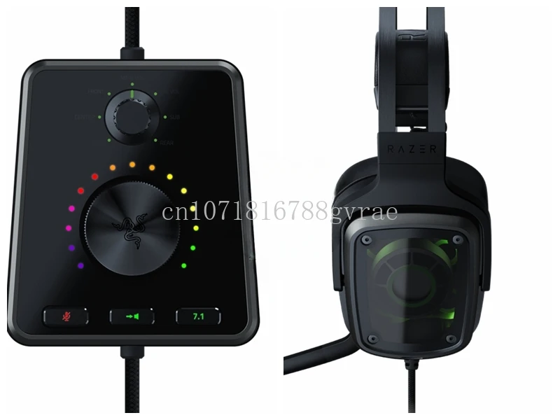 For Razer TIAMAT Dia Sea Demon 7.1V2 Physics 7.1 Symphony Game Competitive Headset Tank Sound Card