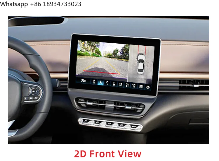 Wemaer 360 Degree Bird View System 4CH Car DVR Record 2D/3D Surrounding View Car Panoramic Camera System for Vinfast VF6