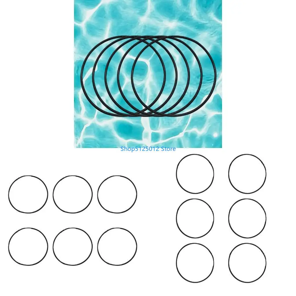 G8TC 6 Pack Replacement Gaskets Rubber Texture for Drinking Water Filtrations Units