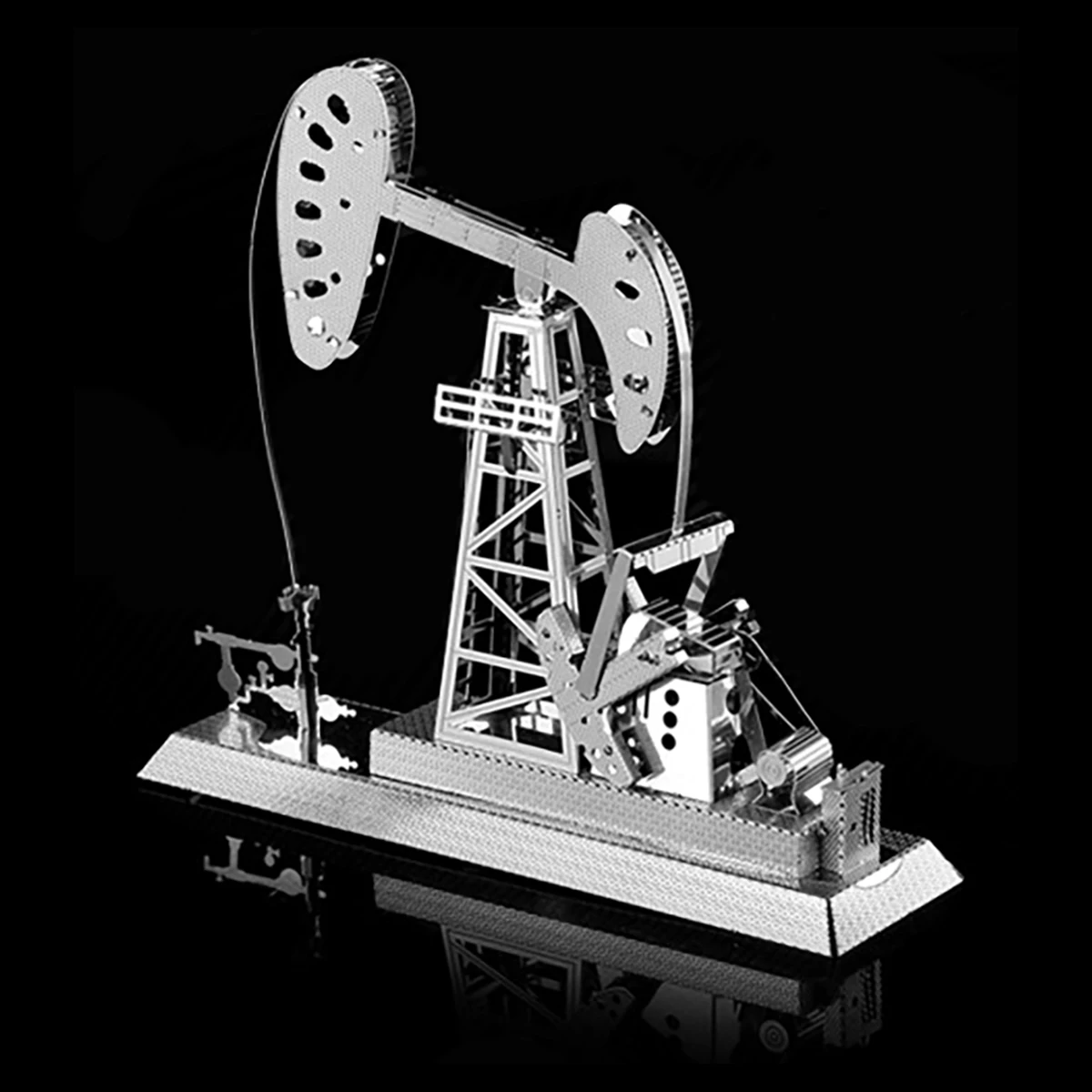 petroleum drilling 3D Metal Puzzle model kits DIY Laser Cut Puzzles Jigsaw Toy For Children