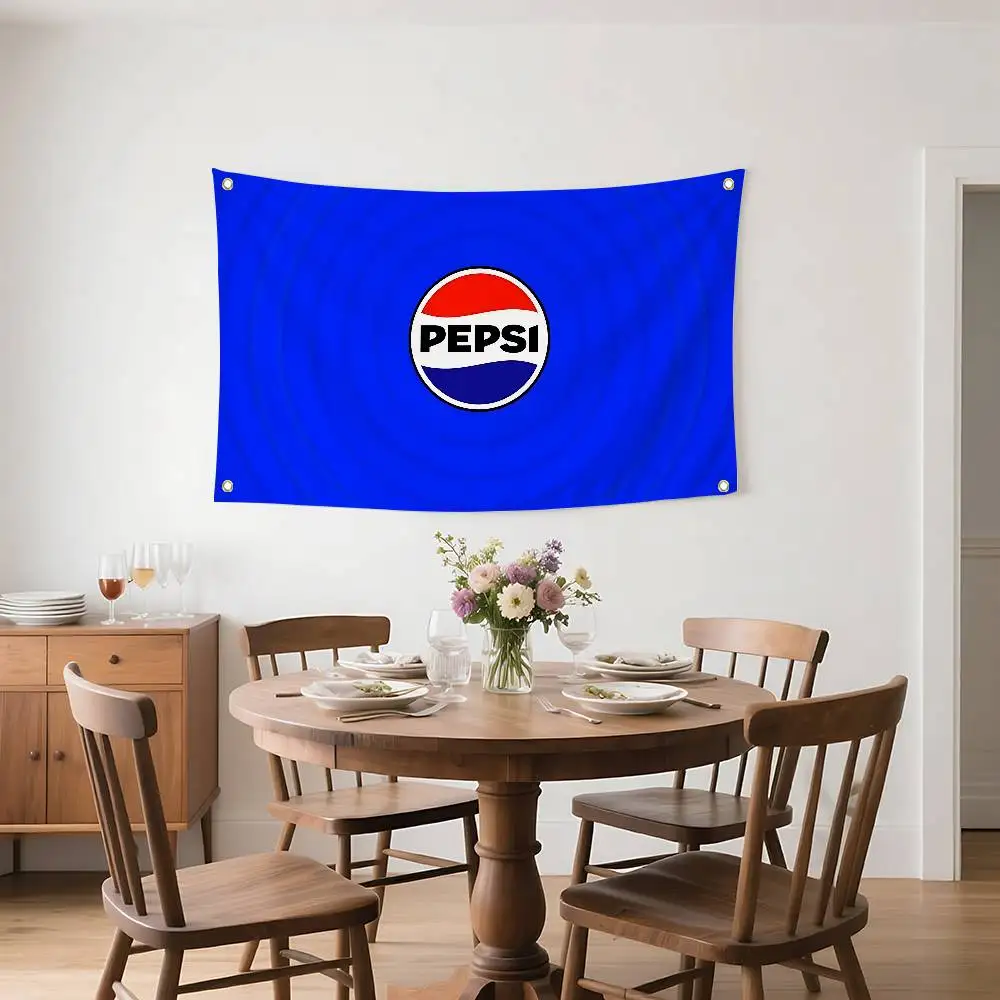 الرجعية I-Pepsi-S العلم أعلام غرفة ديكور الديكورات في الهواء الطلق عناصر شخصية أعلام لغرف النوم المنزل مضحك