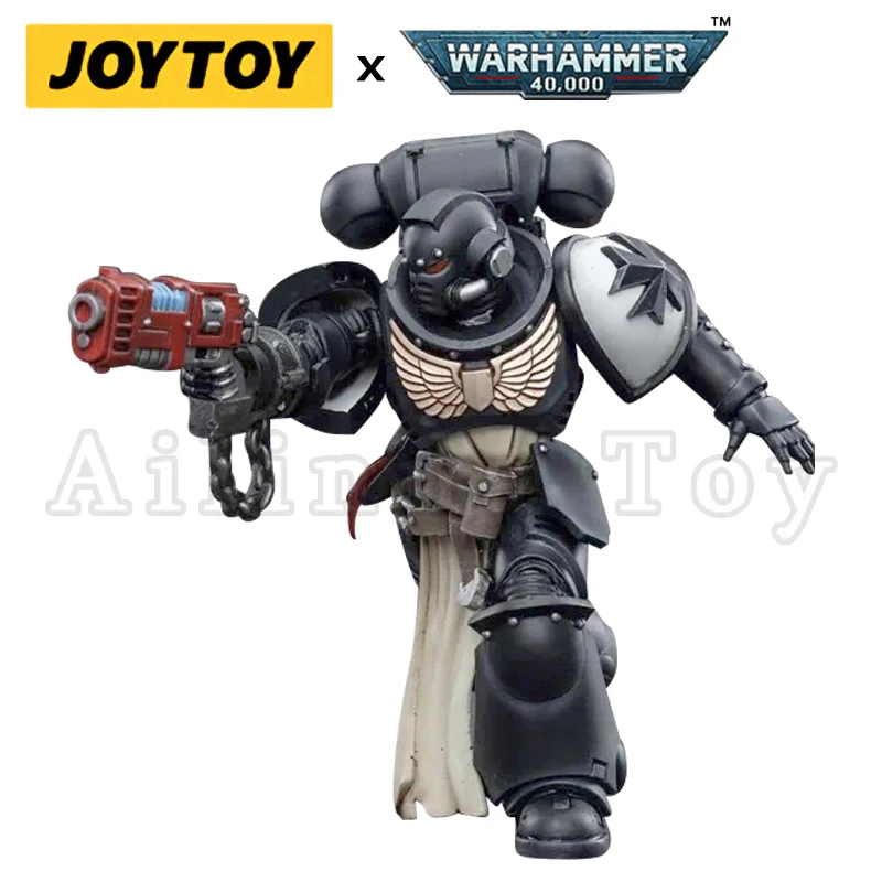 JOYTOY Figurka Akcji 1/18 (4 SZT./ZESTAW) 40K Czarne Templariusze Zespół Krzyżowców Kolekcja Anime Model Militarny