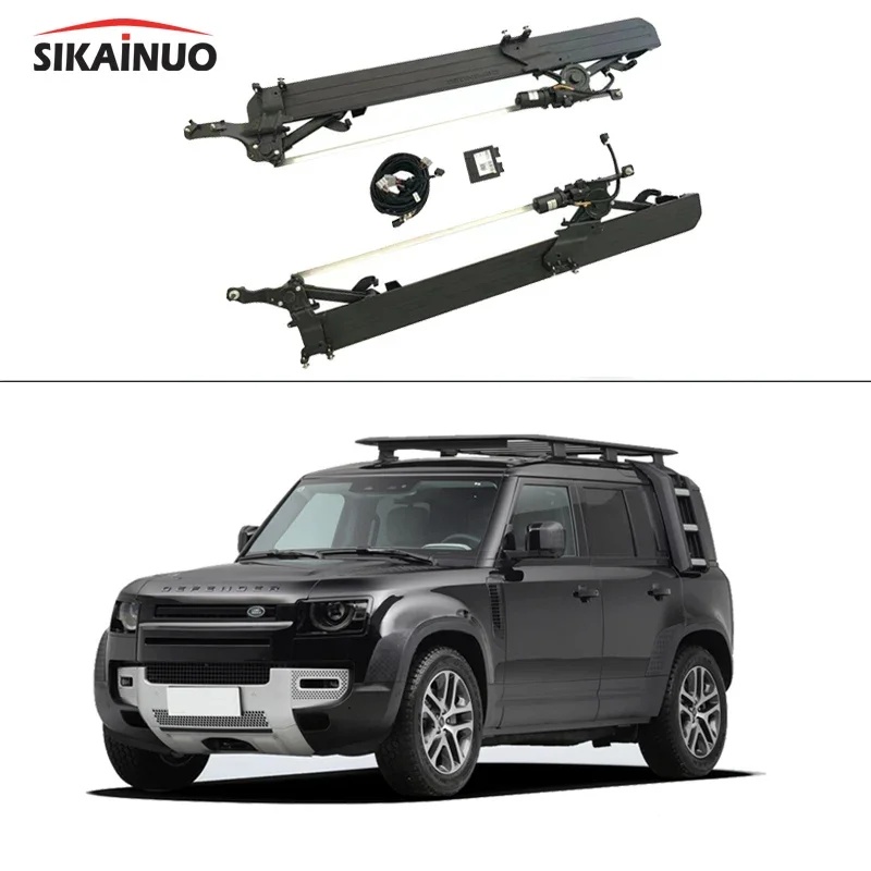 

Оригинальный дизайн, электрические боковые ступени, автоматическая выдвижная плата powersteps для Land Rover Defender 90/110