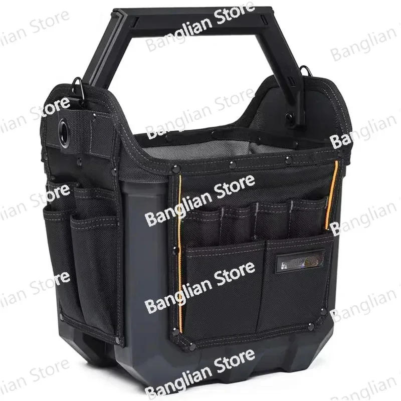 Electrician Repair Kit 12 Inch Hard Bottomed Tool Bag Sturdy Easy Hardware Storage Portable Suitcases for Tools