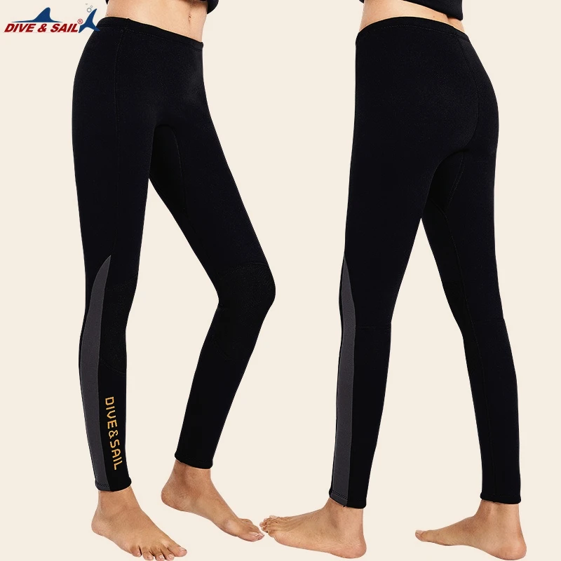 

3mm Neoprene Surf Pants Wetsuit Diving Shorts Kitesurf Swimming Trunks for Snorkeling Kayaking Drifting Women Men Pants