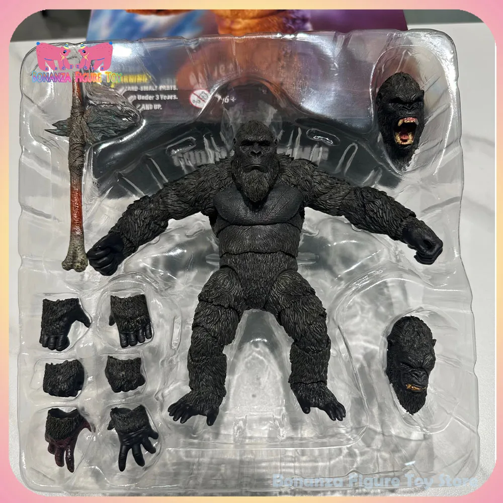 

New Genuine Hiya Model Godzilla Vs. King Kong 2: Rise Of Empire King Kong Action Figures Collect Decoration Birthday Gift Toys