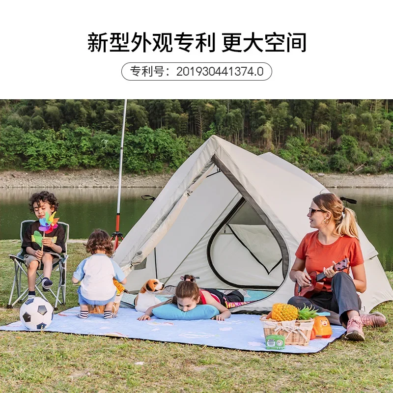 Outdoor Ultralight Camping Tent 3 Season 4 Season Professional 15D Silnylon Rodless Tent