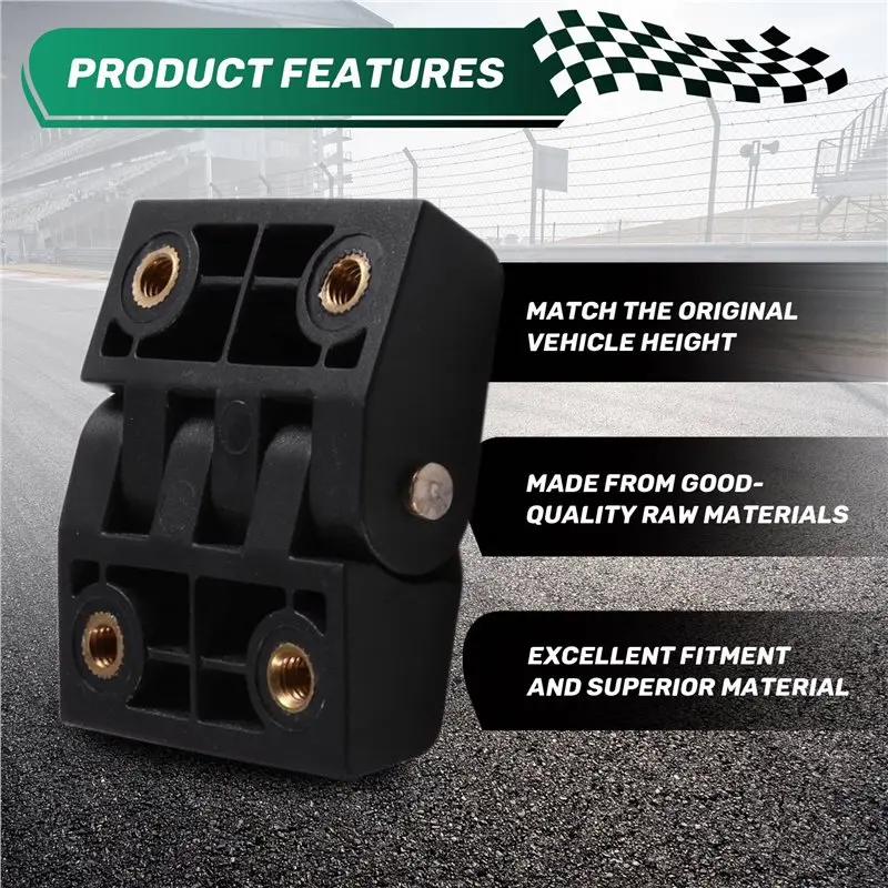 Motorcycle Rear Top Case Hinges 2 Pcs Includes Two Nylon Hinges, Eight Screws Hardware For Motorbike Tail Box