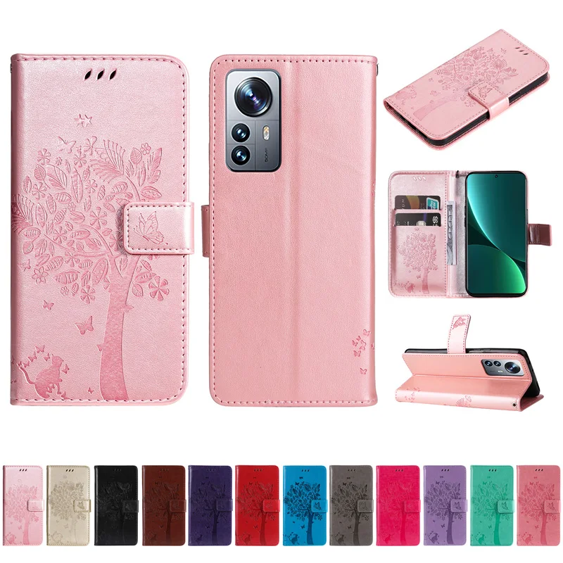 Wallet Case For Xiaomi MI 12 12X 12T 11T 11 10 10T MI12 MI11 MI10 Lite Pro Flip PU Leather Card Pocket Phone Cover Coque