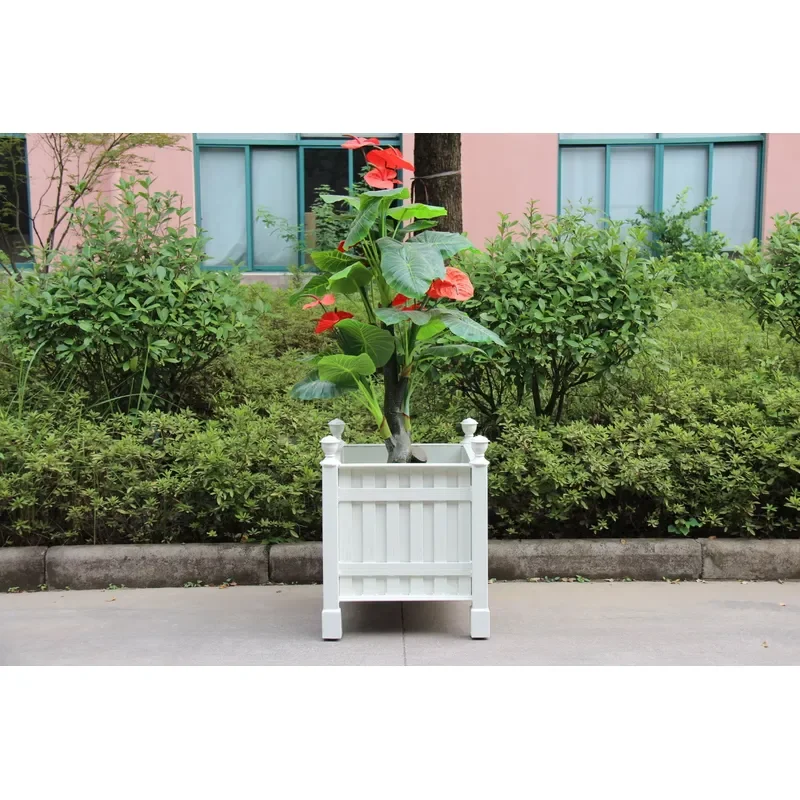Modern Style Rectangles of Various Sizes Outdoor Landscape Flower POTS and Garden Flower Boxes