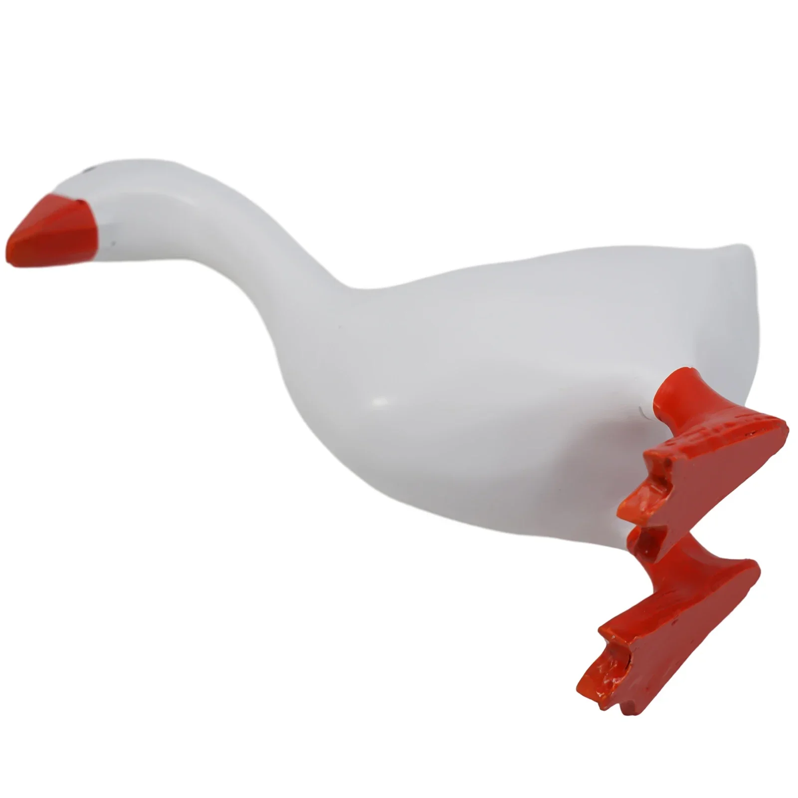 

Home Decoration Magnetic Goose Key Holder Duck Magnetic Suction Statue Standing Storage Rack Suction Key Scissors Resin Crafts