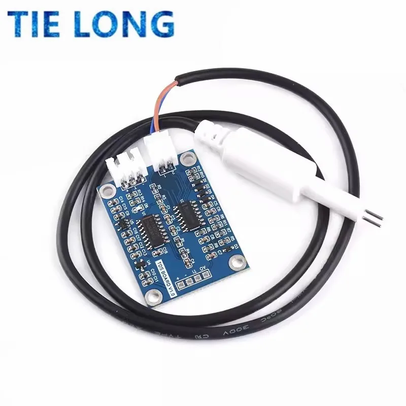 Imagem -04 - Módulo Sensor de Sólidos Dissolvidos Tds Água Sólida Qualidade Detecção Sinal Analógico Solúvel Ds18b20 Temperatura para Arduino 51 Stm32