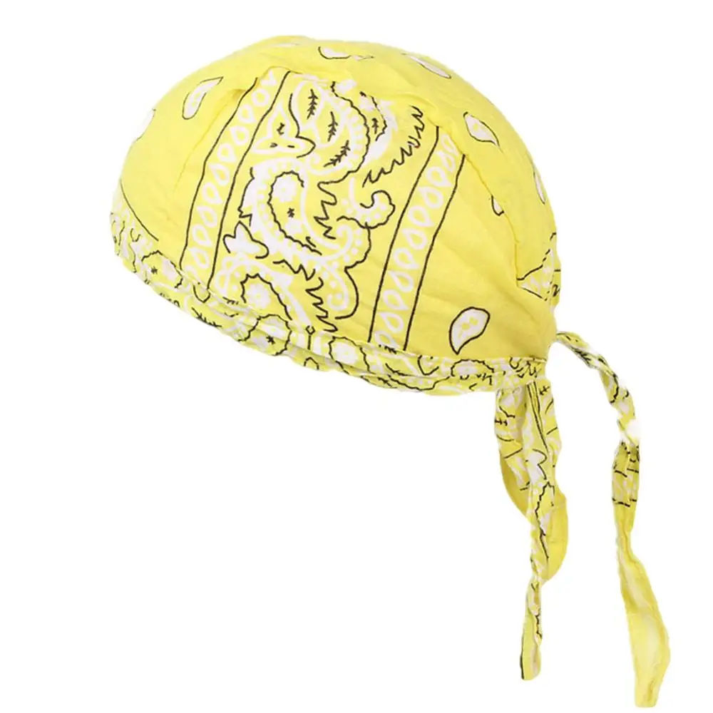 Cotton Men Women Pirates Cycling Cap Bike Headband Hat Bandana Headcloth Head Scarf Summer Running Riding Headband Ciclismo