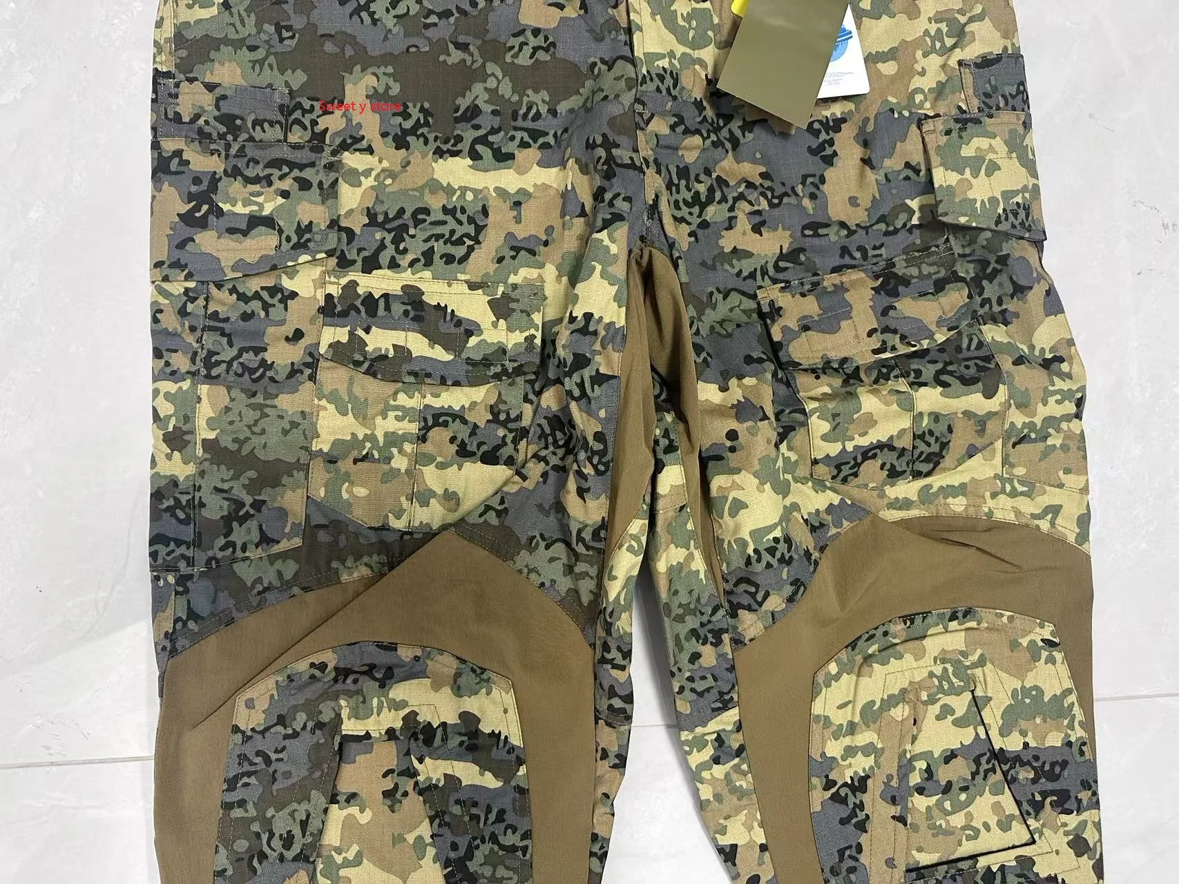 Image of G3 Allwetter-Kampfhose Orange Peel, vierseitig elastisch, GEN3, österreichische Dschungel-Tarnhose, Trainingshose