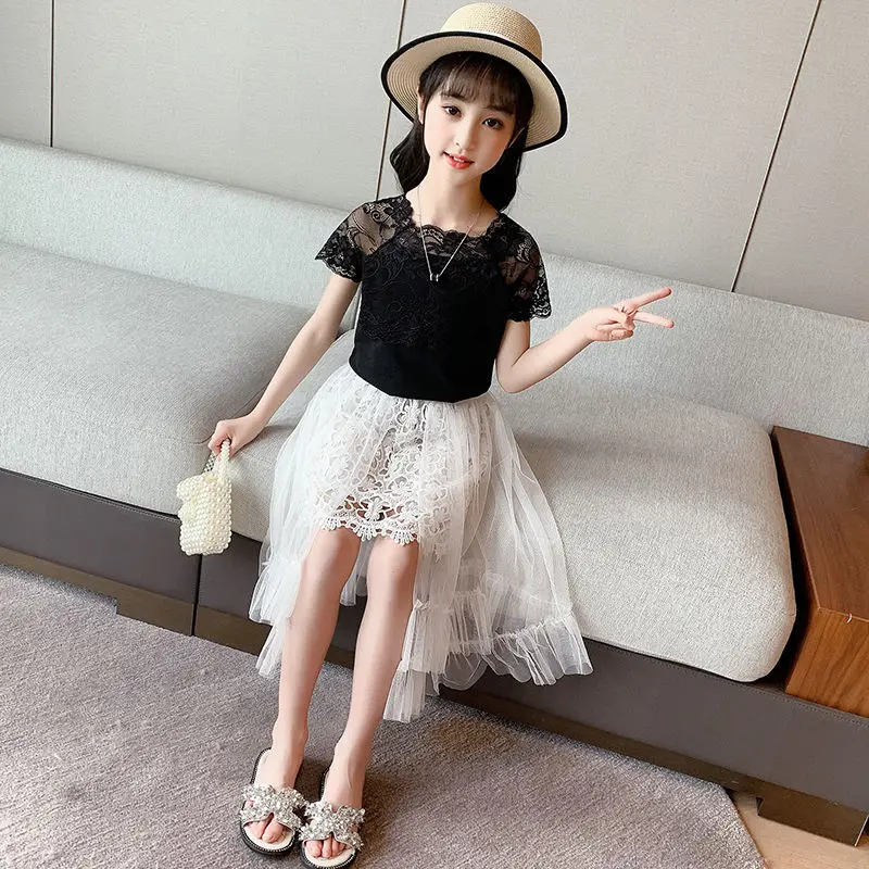 

Clothes for Cotton Child Girl Set Children's Clothing 7 To 12 Years Fashion Girls Outfit Luxury Sets From 8 Old Costume Girl Set