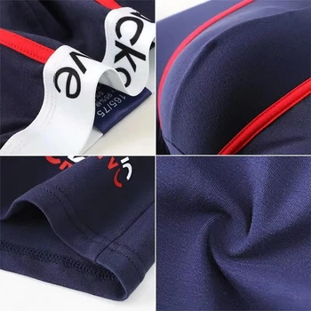 3Pcs Male Panties Cotton Men's Underwear Boxers Breathable Man Boxer Printed Underpants Comfortable Shorts Men Underwear M-3XL 3