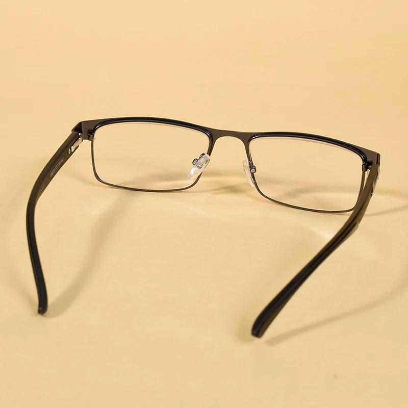 Edelstahl Männer Business Lesebrille für Reader Herren Presbyopie Optische Brillen +100 + 150 + 200 + 250 + 300 + 350 + 4000 – Detail 11