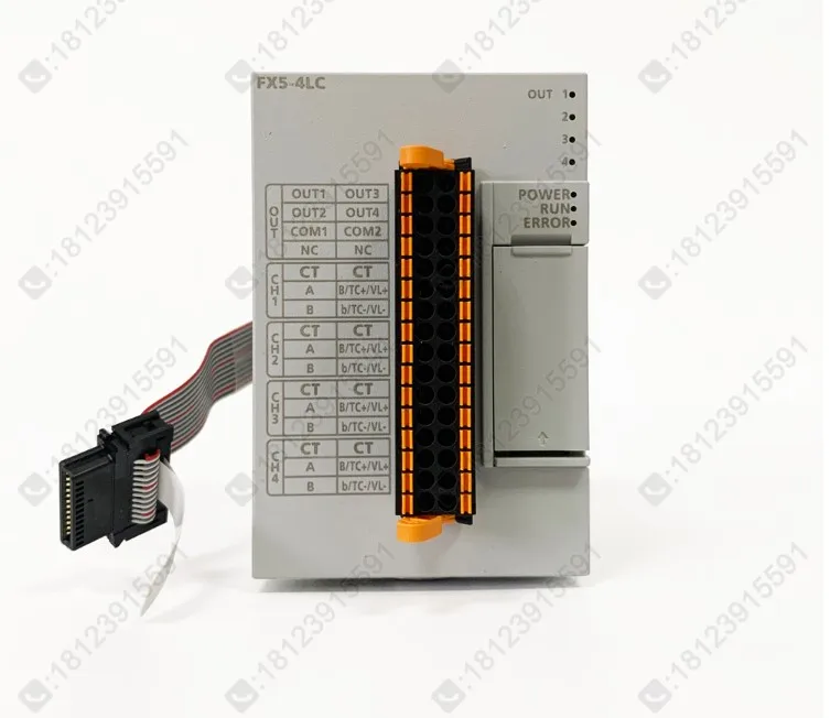 FX5U temperature regulation module FX5-4LC can adjust the input and output temperature of 4 channels