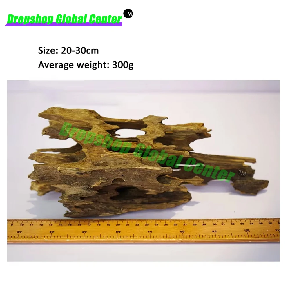 Fish Tank Natural Porous Wood Driftwood Ornament for Aquarium Decoration Crabs Shrimp Fish Aquarium Accessories Woodwork Decor