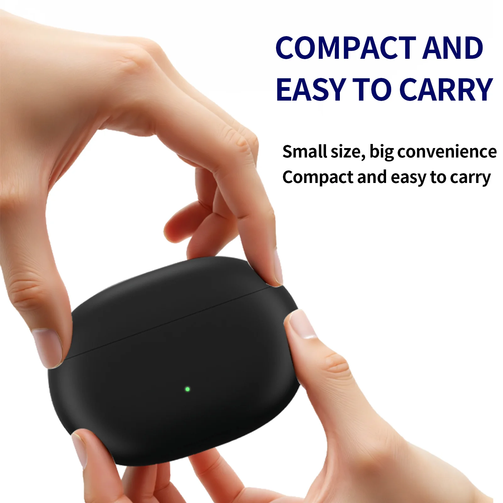 من النوع C 660mAh استبدال Beats Solo Buds شحن العلبة مع صندوق الشحن اللاسلكي Bluetooth Charger Box Bin USB-C بطارية حصرية طويلة المدى وكبيرة للسياحة في الهواء الطلق