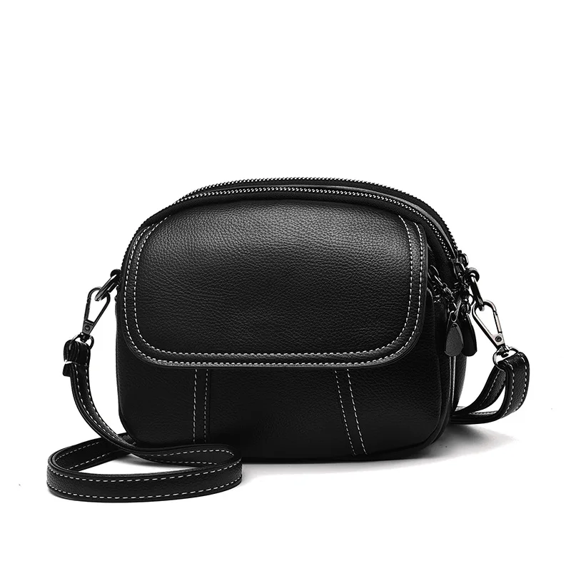 Cross Body Bag Leather Shoulder Bags for Women Purses and Handbags Women Small Phone Wallet Zipper Crossbody Bags Trend Handbags