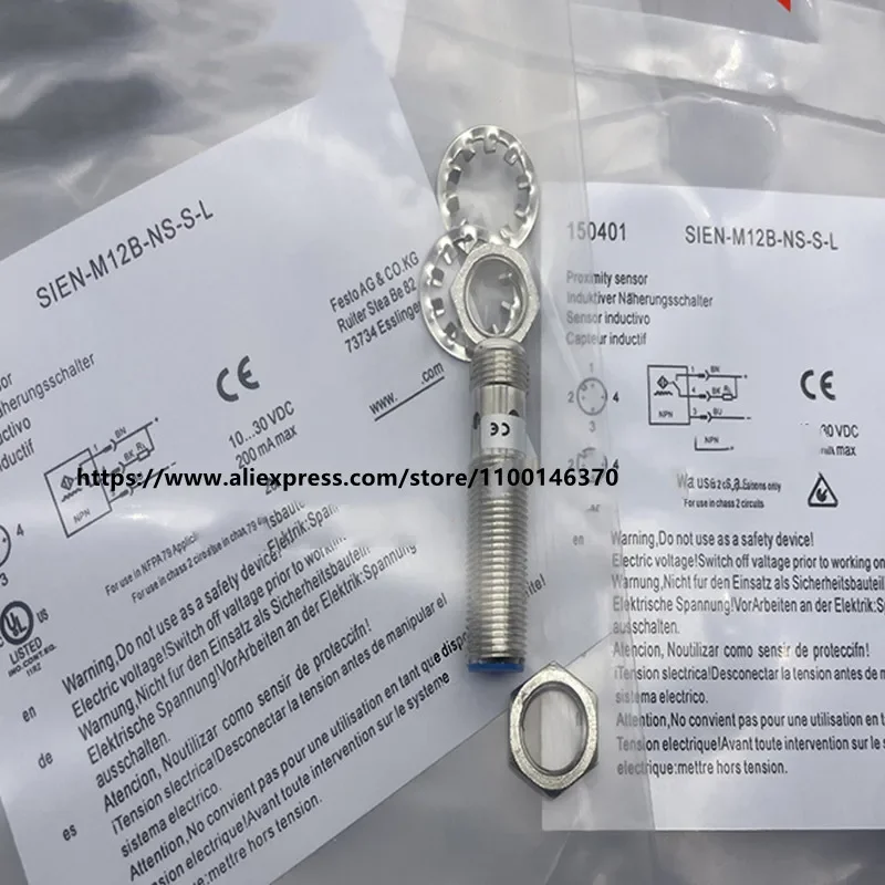 

3Pcs New High Quality Proximity Switch SIEN-M12NB-PO-S-L SIEN-M12NB-PS-S-L