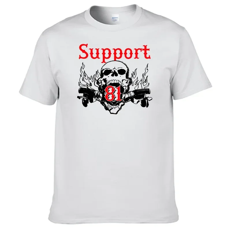 

Support 81 Hells Angels T Shirt 100% Cotton Top Sales Shirt N09