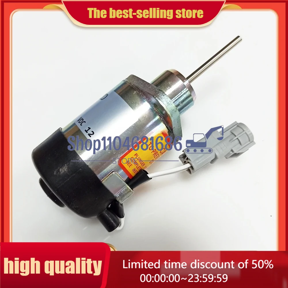 

25-38773-00 PS45CZ250 Fuel Speed Solenoid Valve 12V for Kubota V2203 Carrier Transicold CT4 Engine