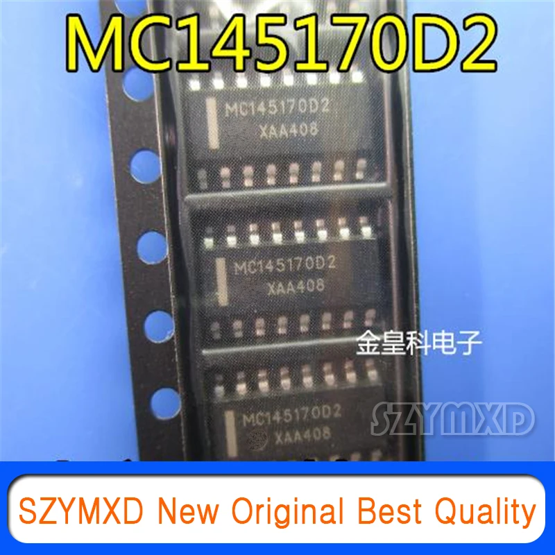 10Pcs/Lot New Original MC145170D2 SOP-16 frequency synthesizer with serial interface integrated clock signal In Stock