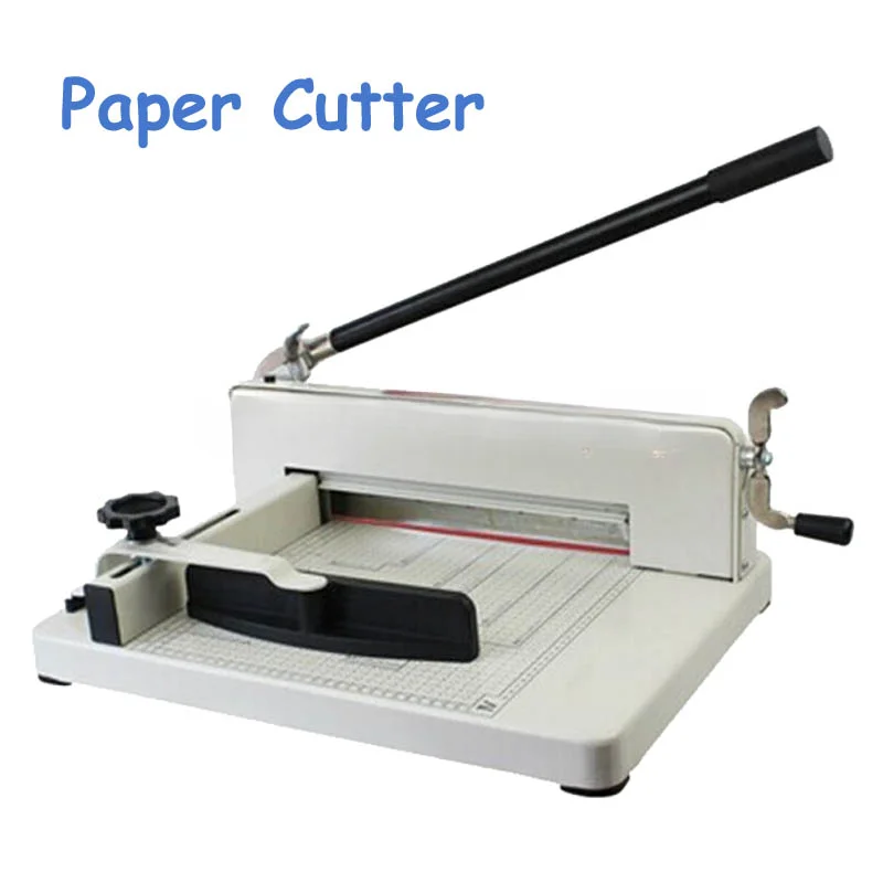 

858-A3 44mm Manual Paper Cutter Machine 17" A3 Heavy Duty Papers Slicer Guillotine Paper Cutter 400 Sheet Max