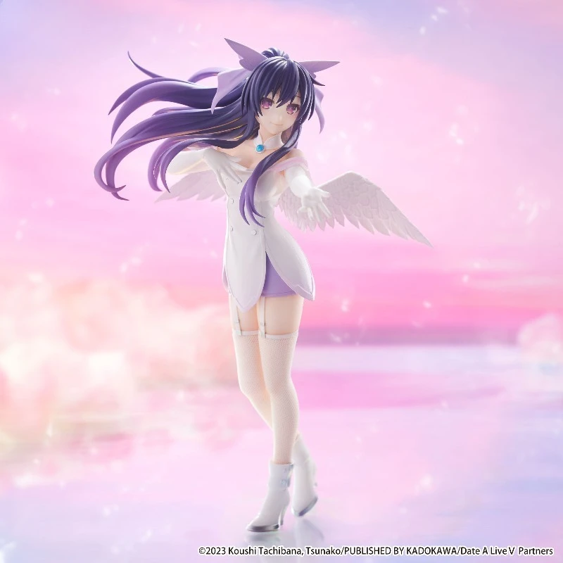 

Фигурка Date A Live Yatogami Tohka в образе девушки-кролика, 100% оригинальная, из ПВХ, коллекционная модель, игрушка, подарок