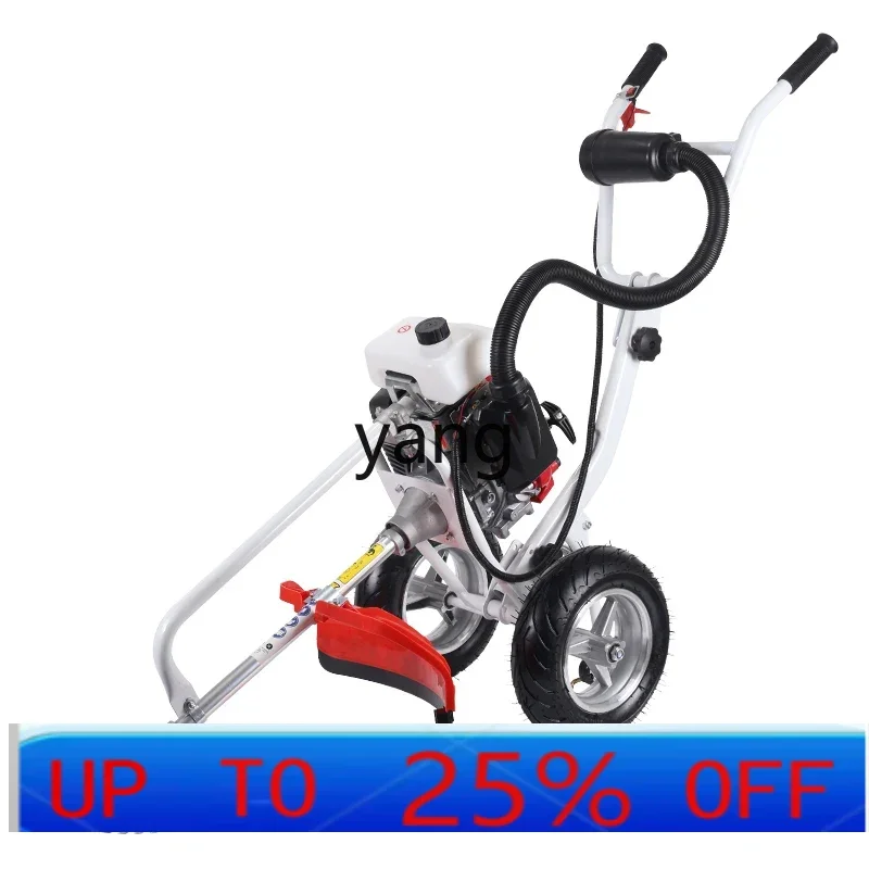 

LTT Hand-push lawn mower Multifunctional agricultural land clearing lawn mower