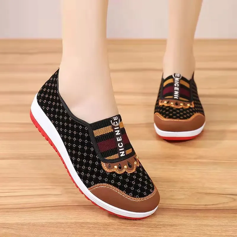 Fashion Spring and Autumn Woman High Quality Sports Shoes Women's Soft Bottom Non-slip Shoes Flat Casual Flats Shoes 2023