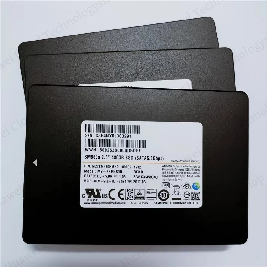 Оригинальный PM863A PM863 960G 1.92T 240G 480G SATA настольный ноутбук SSD твердотельный накопитель для Samsung