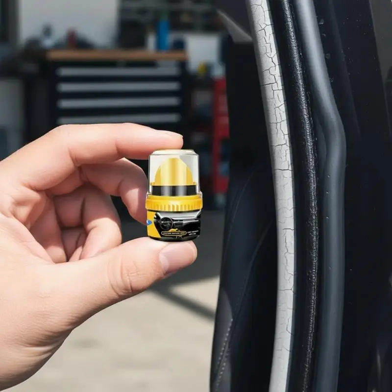 Car Door Sealing Rubber Restorer Long Lasting Formula for Reviving Faded Flexible Weather Stripping UV Protection for Vehicles